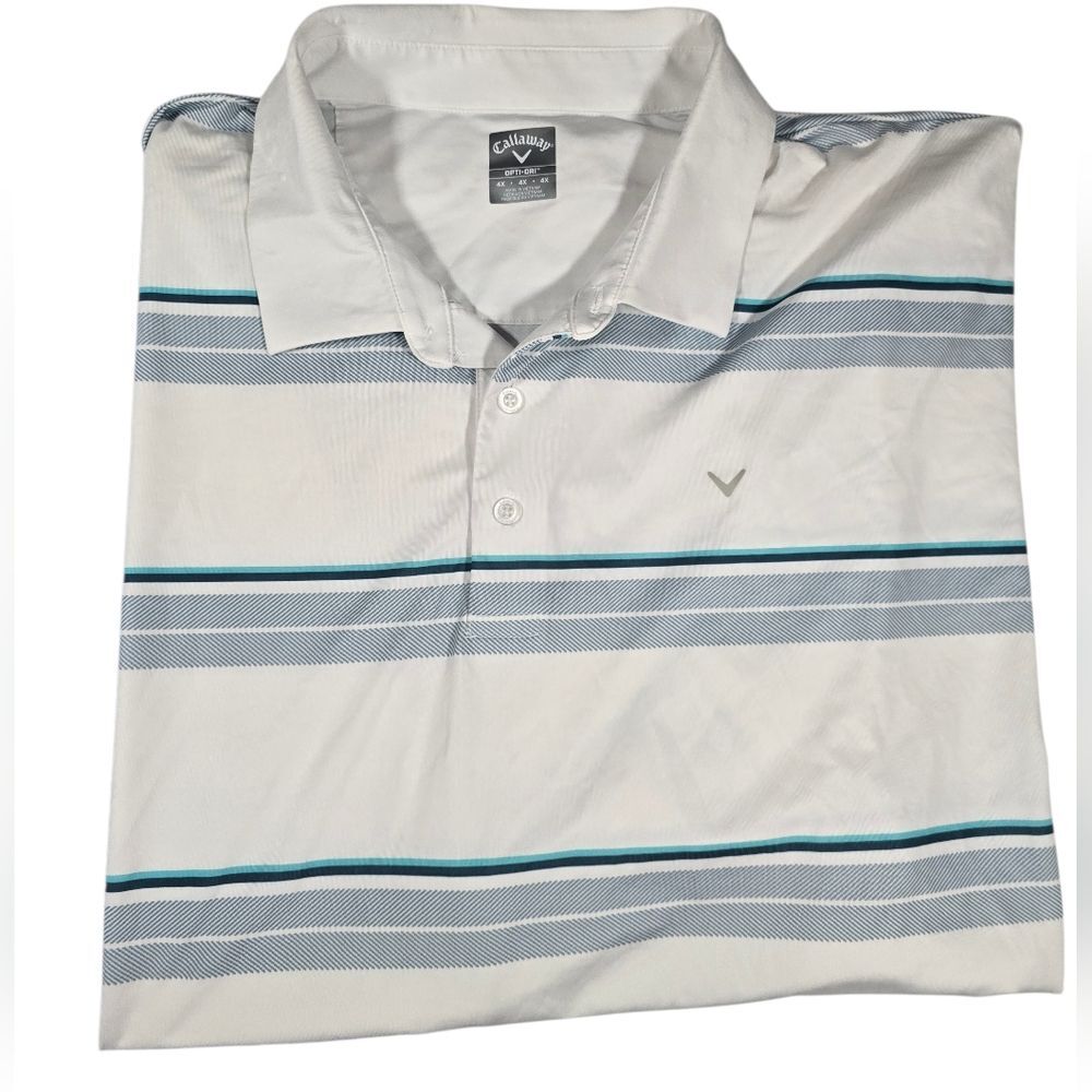 Callaway Opti Dri Golf Polo lot of 2 sz 4XL and 4XLT - Picture 3 of 10